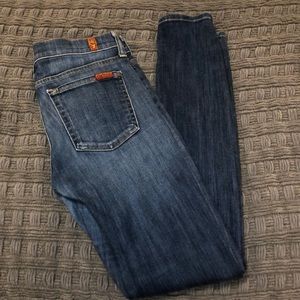 7 for all mankind The Skinny jeans size 27
